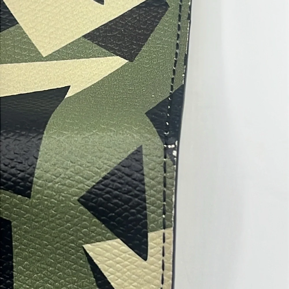 Fendi Geometric Camouflage Wallet